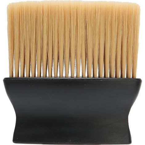 Brosse à Poussière Professionnelle pour Cou - Élimination Douce des Poils du Cou - Nettoyage de Barbe - Couleur Jaune Clair (1/5)