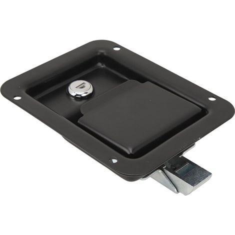 Loquet de Poignée de Boîte à Outils, Serrure de Porte à Palette de Remorque de Construction en Acier à Montage encastré à Large Application Polyvalente pour Camions pour (1/5)