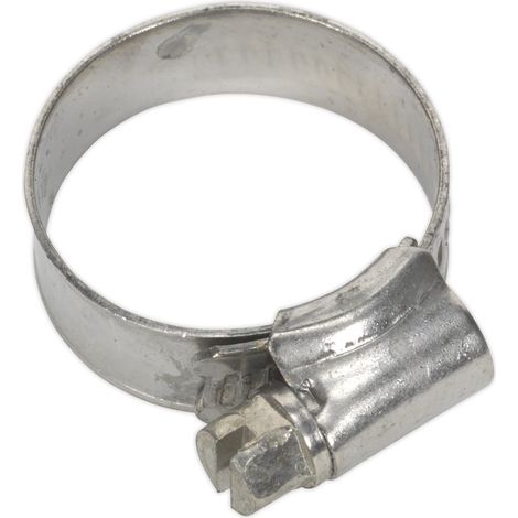 Sealey SHCSS0 Stainless Steel Hose Clip 16-27mm - Pack of 10