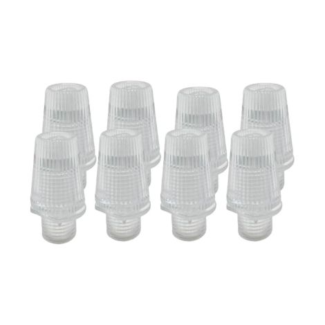 Pack de 8 Serre-câbles Presse-étoupes  Transparent  Fixation et Maintien des Câbles Électriques pour Douilles  Soulagement de la Tension (1/5)