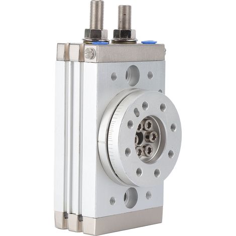 Actionneur pendulaire double effet à crémaillère et pignon rotatif pour vérin pneumatique 30 mm MSQB30A (1/5)