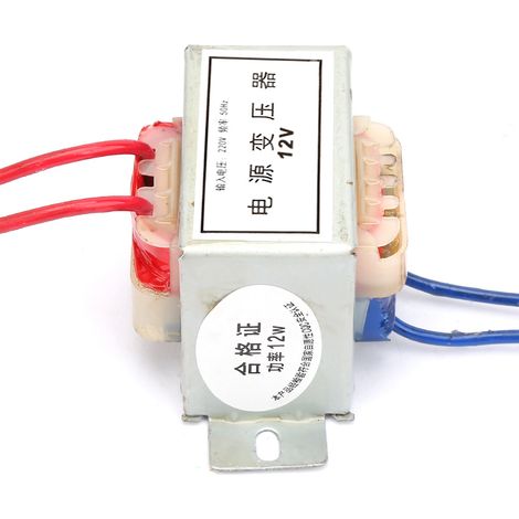 12 V Wechselspannung Ausgangsspannung, 12 W Eingangsleistung, 220 V, 50 Hz, Einzeltransformator (1/5)