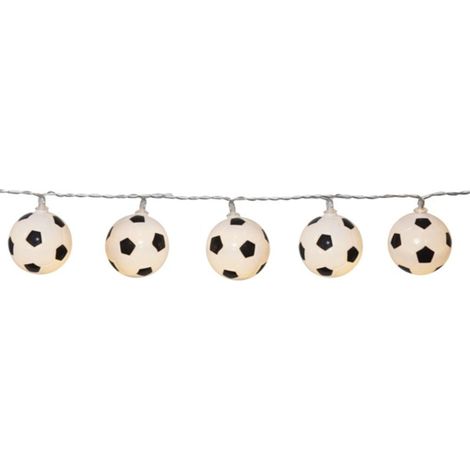 Lazo de luz LED Fútbol / 10 LED / 1,35 M / uso interior / IP20