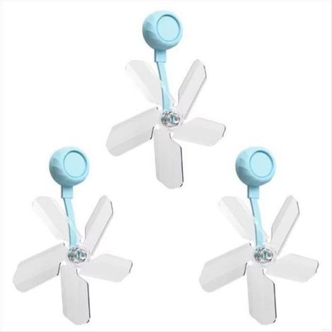 Ventilateur De Climatisation - Moulin À Vent Anti-Soufflage Direct - Pour Bouches D'Air Climatisation - Lot De 3 (1/5)