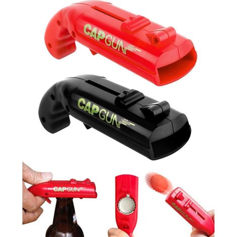 Flaschenöffner Pistole Capgun Bieröffner Geschenk Männer 2er-pack (1/5)