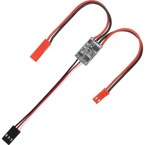 20A 3-30V Hochspannungs-Funkschalter, PWM-Steuerung, RC-Relais, geeignet für Drohnen, Flugzeuge und Pumpen, kompaktes Design mit LED-Anzeige (1/5)