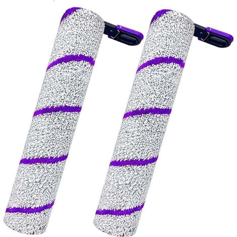 Lot de 2 brosses de rechange pour aspirateur Rowenta X-Clean 10 modèles humides et secs (1/5)