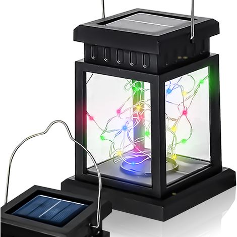 Lanterne solaire LED multicolore Heckermann JF60 (1/5)