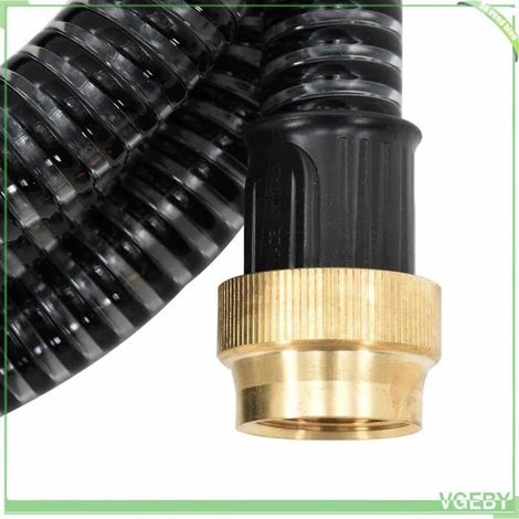 Tuyau d'aspiration - FAFEICY - 151064 - 15 m - Ø int. 1" (25 mm) - Raccords laiton noir (1/5)
