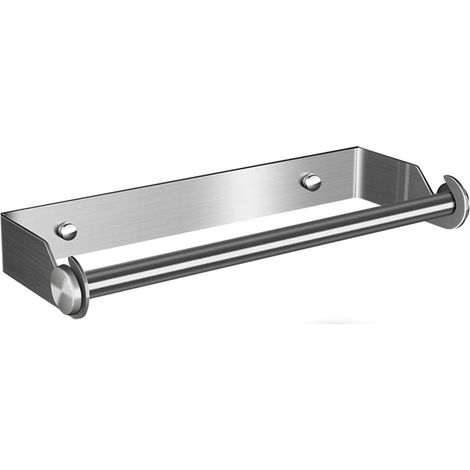 Küchenhandtuchhalter, Sunmostar, Edelstahl, 28x10,5x3,5 cm, Silber (1/3)