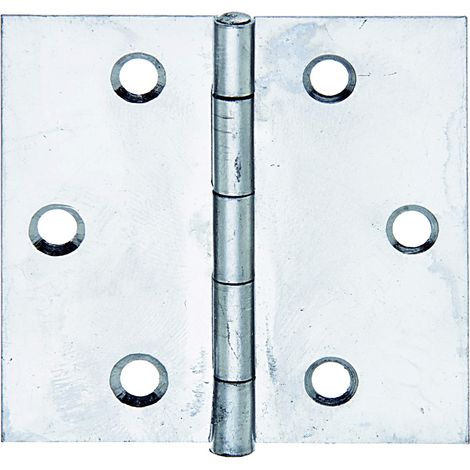 Alberts 361259 Cerniera, quadrata, acciaio inox, 51 x 51 mm (1/2)