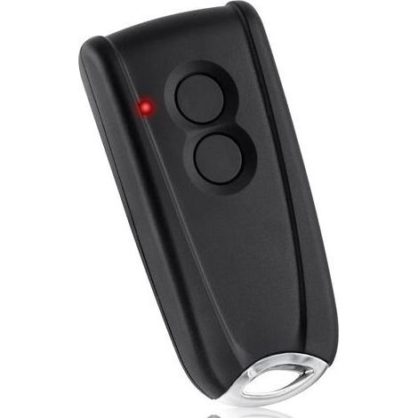 1 - Télécommande Portail - Fréquence 433,92 MHz - Compatible Hormann Ecostar Liftronic Et Tubauto Europro - Pour Garage Et Portail Automatique - Noir (1/5)