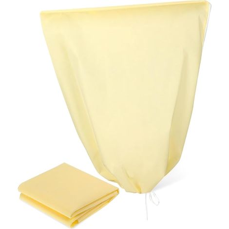 2 Pièces Housses De Protection Contre Le Gel pour Plantes Hiver avec Cordon De Serrage Et Fermeture Éclair Lot pour Plantes Pot (1/5)