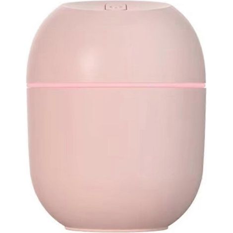 Humidificateur d'air à gouttelettes d'eau, humidificateur de bureau, compatible avec les pièces à la maison et les intérieurs japonais, atomisation d'air très efficace, rose. (1/5)