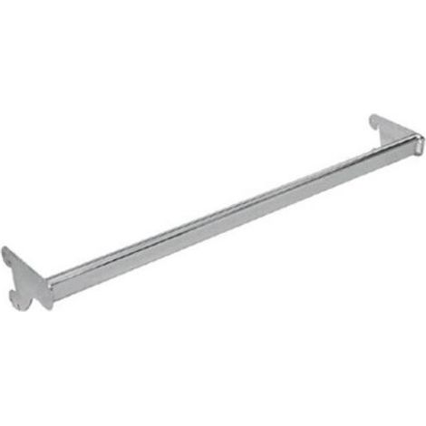 Barre rettangolari 120cm appenderia montante struttura arredo negozio in acciaio