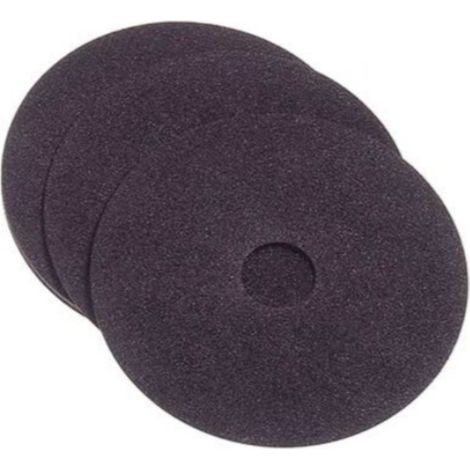 PG - 6 PEZZI - DISCHETTI ABRASIVI SU FIBRA Ø100MM - GRANA MEDIA 