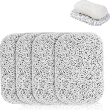 Juego de 6 jaboneras, soporte para jabón en barra para ducha, cocina, baño, viajes, hotel, artículos de limpieza (1/5)