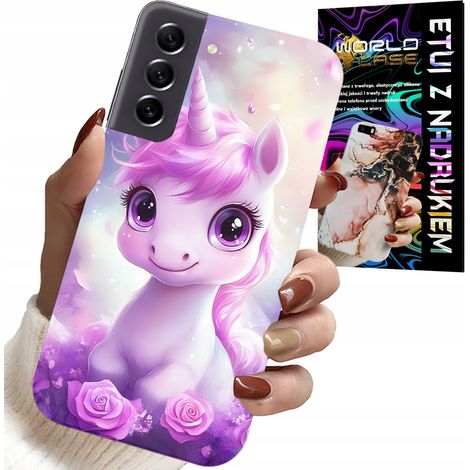 Hülle für Samsung Galaxy S22 – süßes Einhorn-Motiv, Muster für Kinder (1/5)