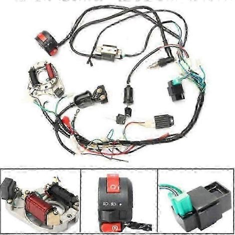 Démarreurs CDI, régulateurs, bobines et kits d'allumage électrique compatibles avec les quads/VTT 50/70/90/110 cm3
