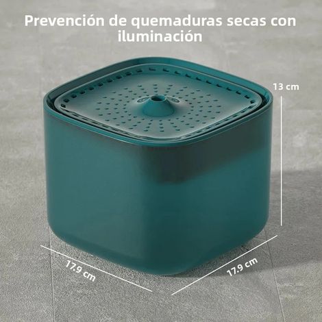 Intelligenter 3-Liter-Katzennapf mit automatischer Induktion und Umwälzfilter, leiser elektrischer USB-Wasserspender für Haustiere (1/5)