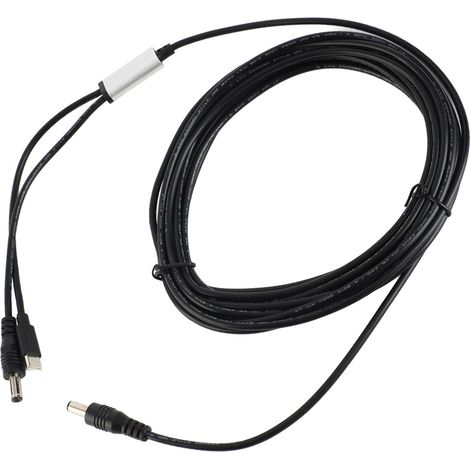 Câble d'alimentation USB C mâle vers DC 20V, 5m/16,4ft, résistant à l'eau, cordon DC pour Mini (1/5)