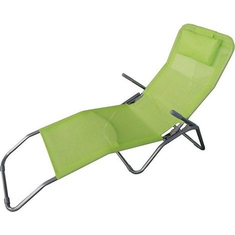 Sillón largo con cojín verde anisado Ref.chailo014