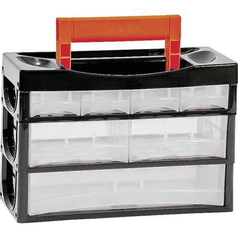 Alutec 66010 Valigetta per minuteria Scomparti: 7 Contenuto 1 pz.