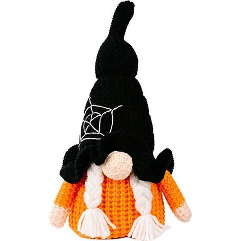 Halloween-Dekoration aus weichem Zwerg, realistische, handgefertigte Gnome-Puppe aus PP-Baumwolle, Partyzubehör (1/5)
