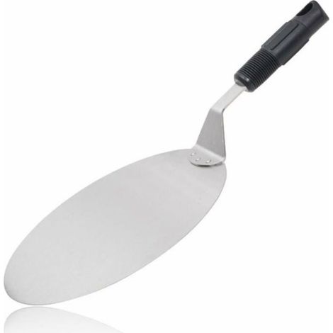 Pelle À Pizza - Acier Inoxydable Comestible - Poignée Antidérapante En ABS TPR - Pour Pizzas Tartes Et Gâteaux Jusqu'à 25 Cm - 1 Pièce (1/4)