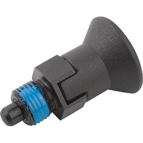 KIPP Arretierbolzen M12x1,5 D6 kurze Ausführung Gewindesicherung Gr.2 (1/3)
