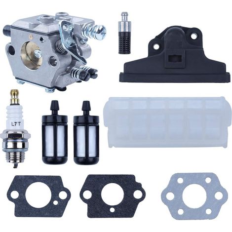 Kit carburateur Filtre à air Huile carburant Kit de joints pour STIHL MS250 MS230 MS210 025 023 021 Pièces de tronçonneuse Walbro Carb (1/5)
