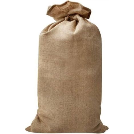 Sac en toile de jute 10774cm double fil adapté aux légumes et au jardinage sac en toile de jute adapté à la couverture végétale, 1 pièce (1/5)