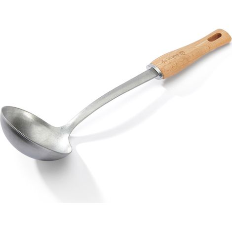 De Buyer 3011242701027 Louche Argenté Bois de Hêtre