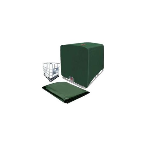 IBC-Tankdeckel, grüner IBC-Containerdeckel, grüne 1000-Liter-Wassertankabdeckung, Schutzplane für IBC-Tankcontainer – Crezuo