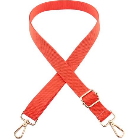 Bandoulière de rechange large et réglable en nylon pour sac à main femme, ajustable de 75 cm à 145 cm. (1/5)
