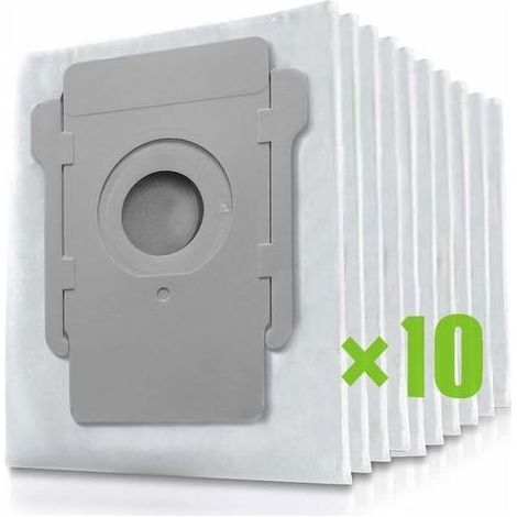 ALLIANDIS10 Remplacement Roomba pour iRobot Roomba i7 i7+ / S9 / S9+ / i3/ i3+ / i4 Sacs à poussière pour aspirateur, sac de support d'extraction de sac à poussière pour iRobot Roomba Allen Clean (1/4)
