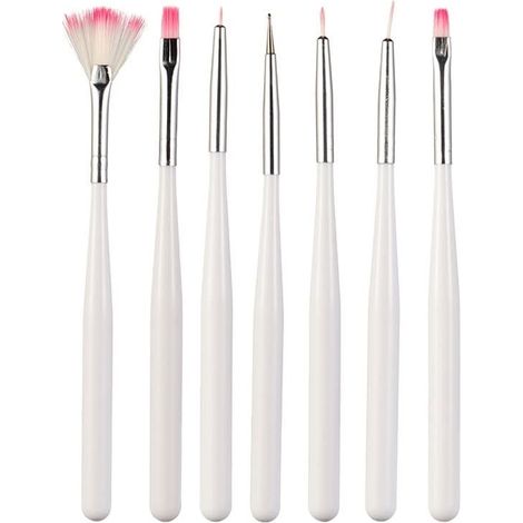 Set di 7 pennelli per decorare (1/3)