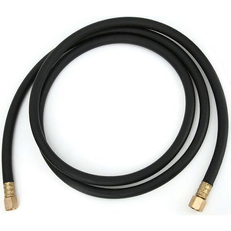 Tuyau de gaz inerte (argon, CO2, azote) pour air comprimé, raccord à souder, 1/4 pouce, 2 m (1/5)