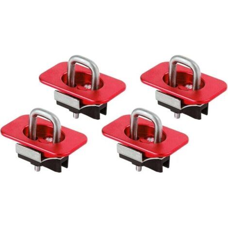 Lot de pinces de protection de lit puissantes pour modèles F350 pour motos de course automobiles cargo substantiel finition citron installation rapide structure de fixation de lit de camion
