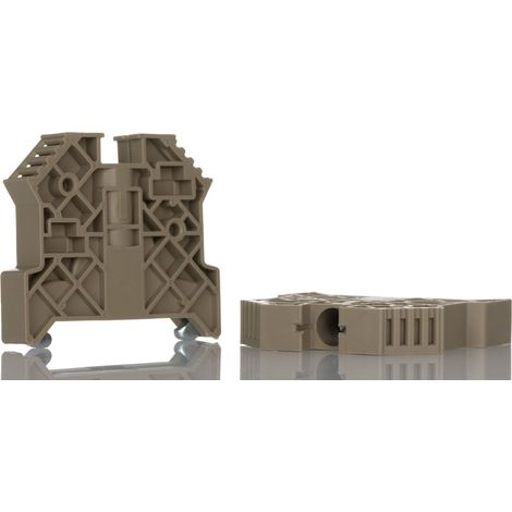 Butée d'arrêt RS PRO pour Rail DIN TS 35 ( Prix pour Paquet de 10 )