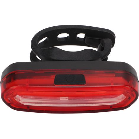 Tragbare, wiederaufladbare, wasserdichte LED-Fahrradrückleuchte mit USB-Anschluss und 6 Beleuchtungsmodi für Mountainbikes (1/5)