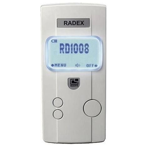RADEX RD1008 - Détecteur de radioactivité (compteur Geiger, dosimètre de poche Haute précision 0.05 à 999 µSv/h) Beta, Gamma et X (1/4)