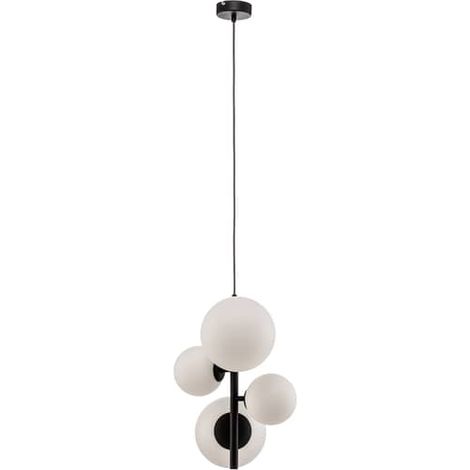 [NEUWERTIG] Euluna Hängeleuchte Dione Vierflammig Schwarz Deckenlampe E27 Siehe Text/Foto B-Ware (1/2)