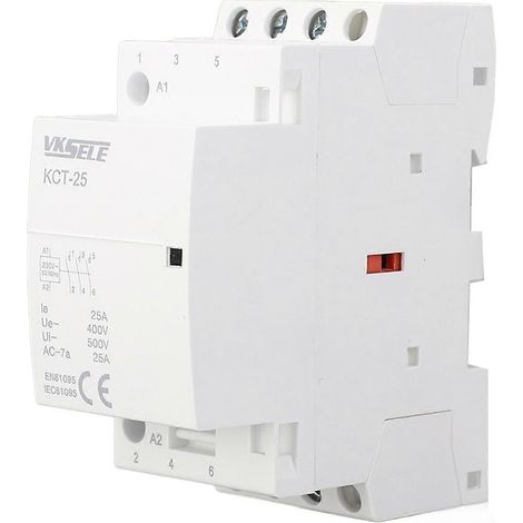 220-V-Haushalts-Wechselstromschütz 3P25A 3NO 50Hz IP40 SELV 500VAC Isolationsspannung
