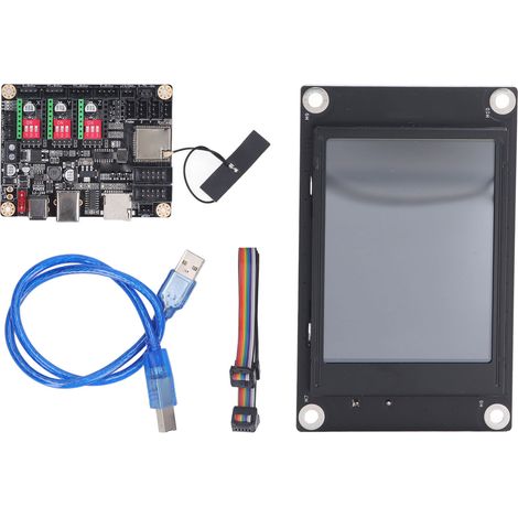 Kit d'affichage pour machine à graver de bureau, écran tactile 2,4 pouces, processeur 32 bits, module extensible, carte mère et écran (1/5)