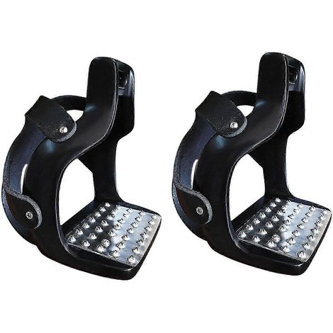 étriers d'équitation, étriers de selle, selle de protection professionnelle en aluminium pour l'équitation anglaise (1/5)