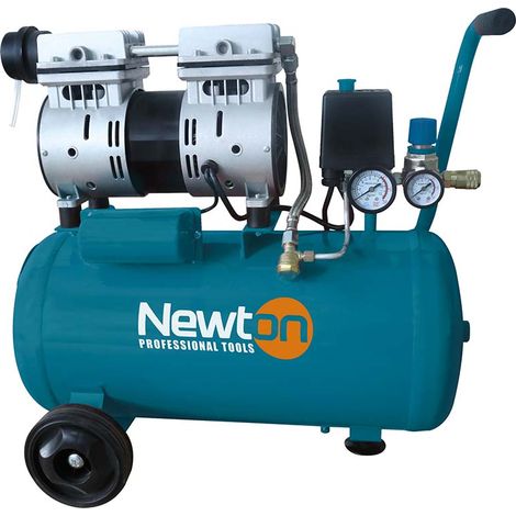Compressore 24 lt orizzontale super silenziato