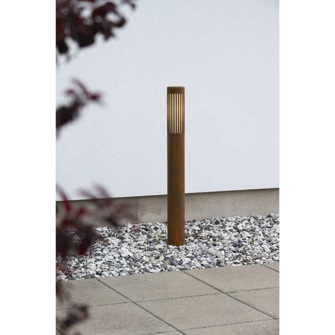 [NEUWERTIG] B-Ware Konstsmide Wegeleuchte Gartenleuchte Outdoor Beleuchtung PISTOIA rost E27 (1/2)