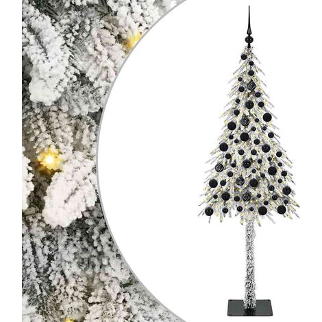Árbol de Navidad con 300 LED con soporte 180 cm PE y Acero vidaXL
