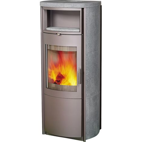 Nika ECOplus (5 kW) Naturstein titan-Optik, Teefach